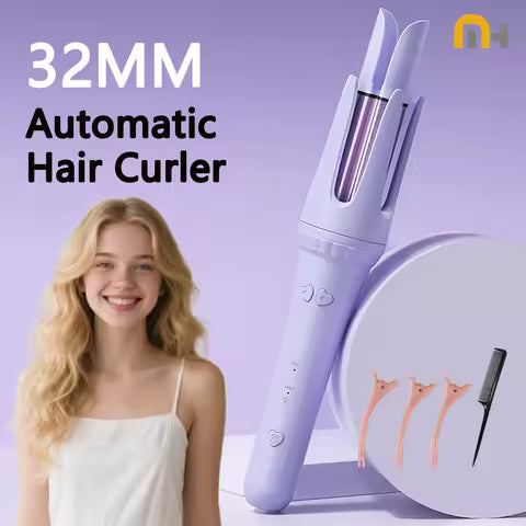 Automatic Curling Iron | Professional Hair Curler for Effortless Curls | UAE