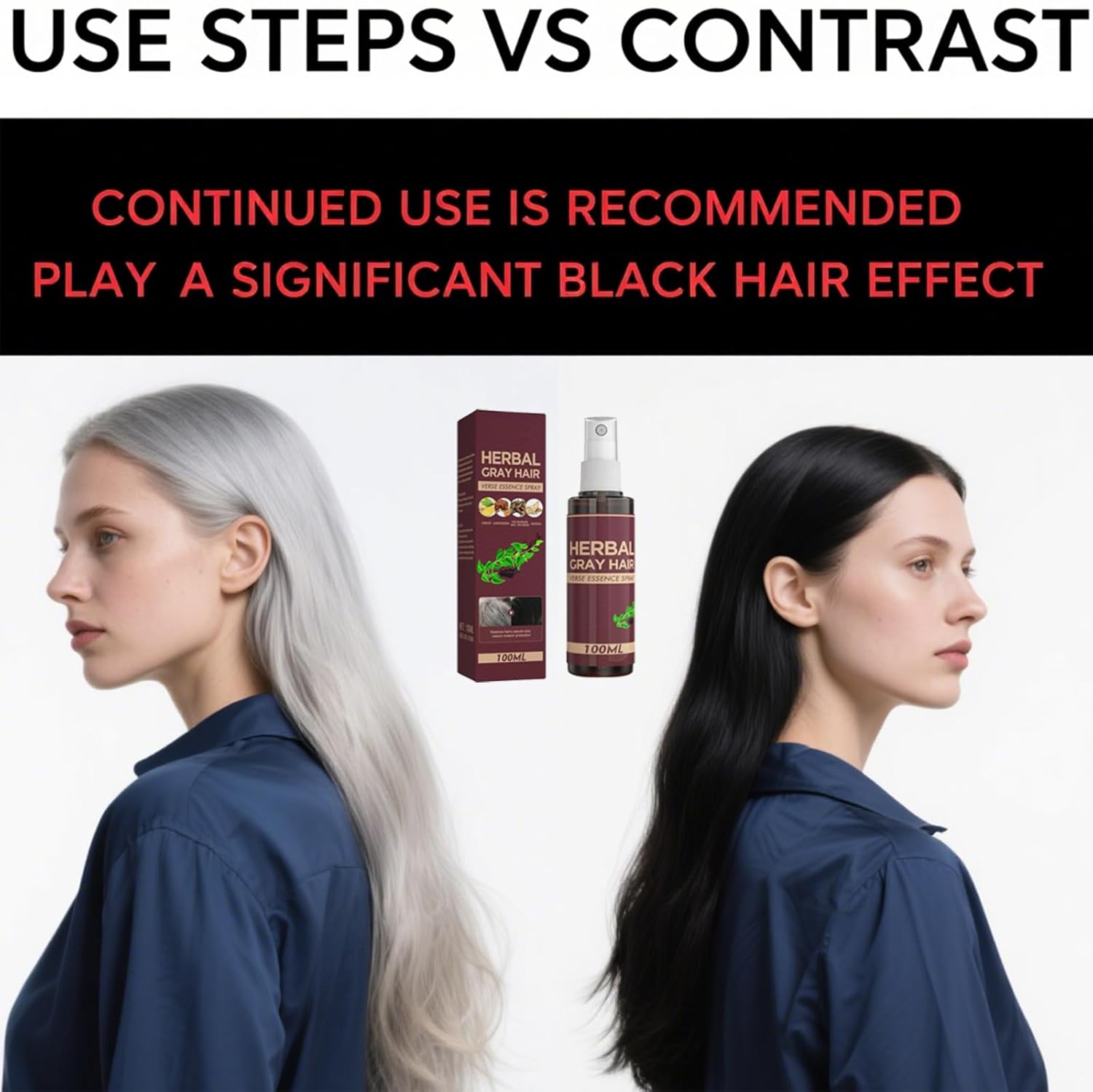 Herbal Hair Darkening Conditioner 100ML |  Natural Gray Hair Care