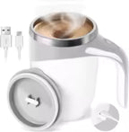 Self-Stirring Mug  | Automatic Mixing Cup for Coffee, Tea & Drinks | Electric Stirring Mug
