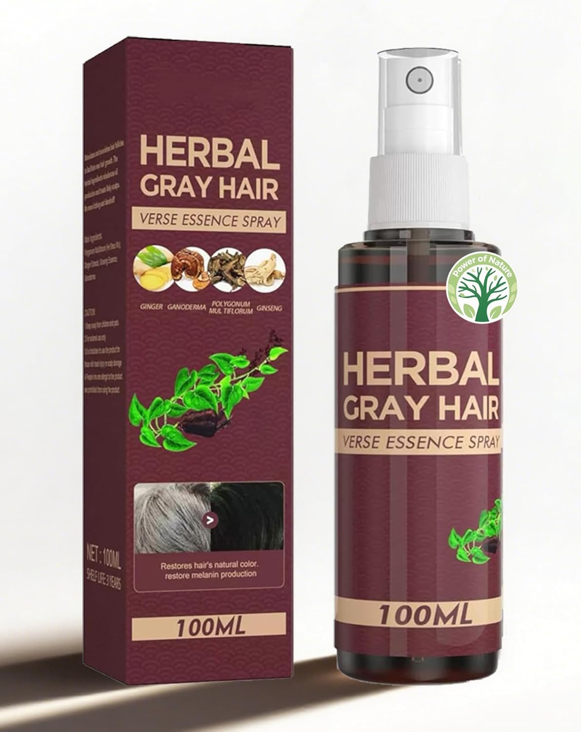 Herbal Hair Darkening Conditioner 100ML |  Natural Gray Hair Care