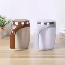 Self-Stirring Mug  | Automatic Mixing Cup for Coffee, Tea & Drinks | Electric Stirring Mug