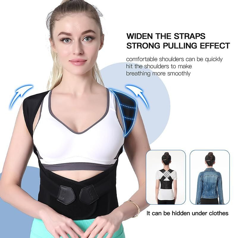 Posture Belt look younger | Back & Shoulder Support Belt