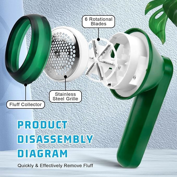 Rechargeable Lint Remover | Fabric Shaver