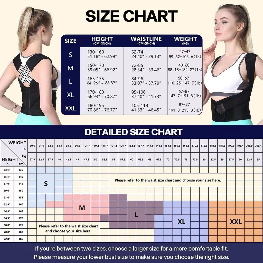 Posture Belt look younger | Back & Shoulder Support Belt